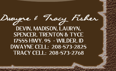Dwayne & Tracy Fisher