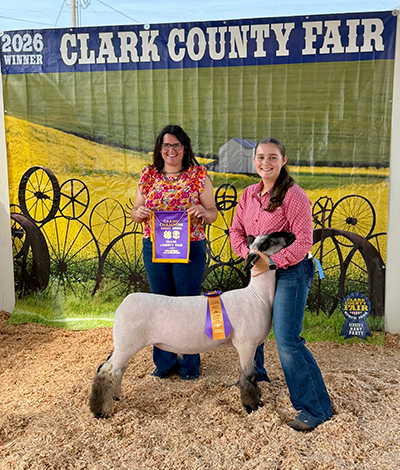 Grand Champion Market Lamb
Clark County, WA 